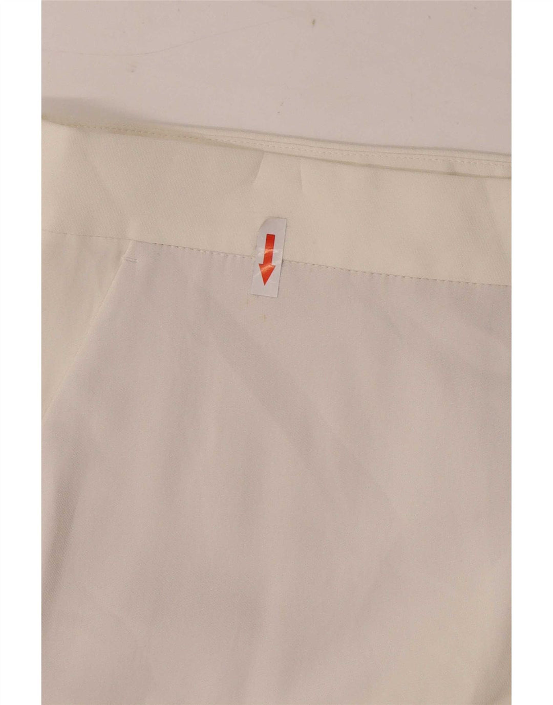 Pantaloni capri Massimo Dutti pentru femei EU 42 Large W32 L23 White Viscose