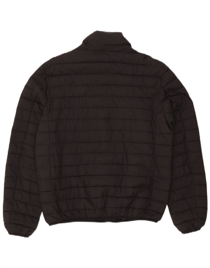 MARLBORO CLASSICS Jachetă căptușită pentru bărbați UK 40 Large Nylon negru