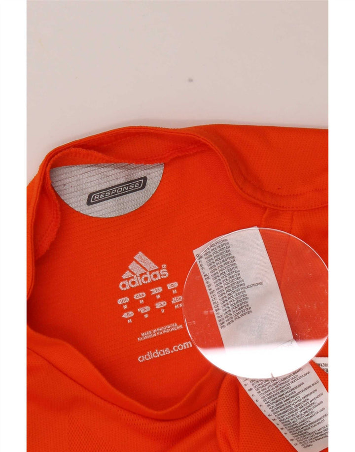 Tricou Adidas Climacool pentru bărbați Top Medium Portocaliu Poliester