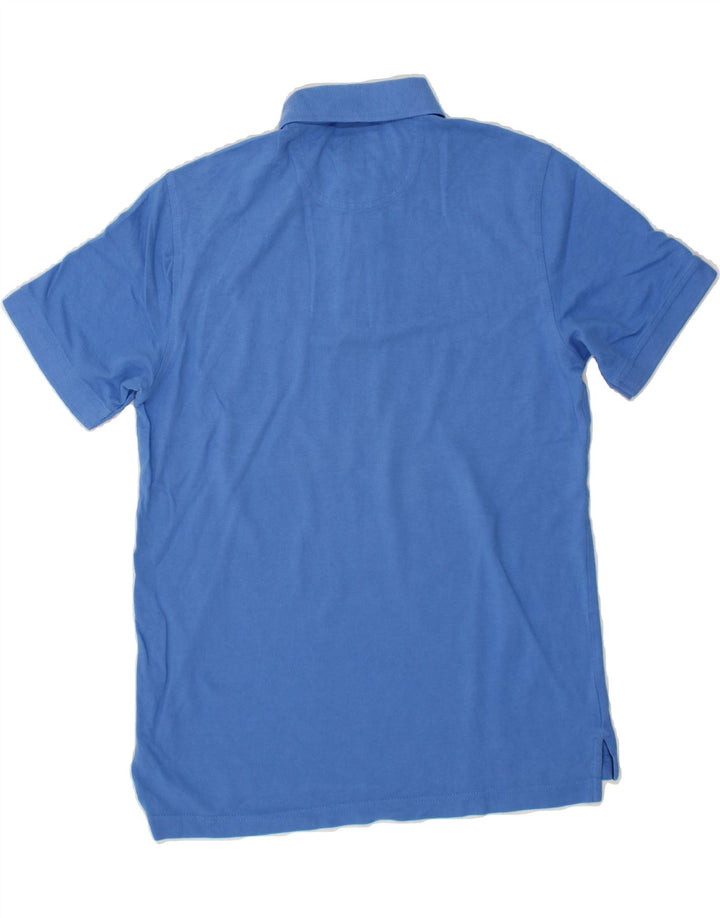 IZOD Mens Polo Shirt Small Blue Cotton Vintage Izod and Second-Hand Izod from Messina Hembry 
