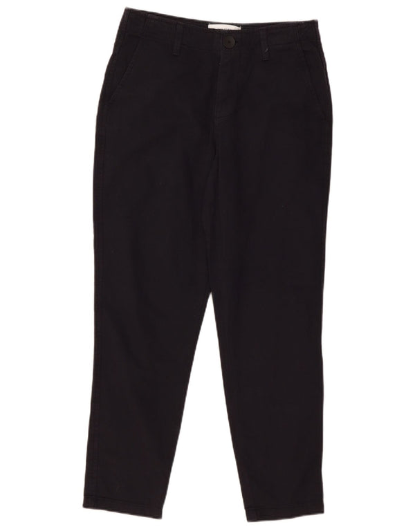 Pantaloni chino slim pentru femei Zara EU 36 Mici L26 L27 Bumbac bleumarin