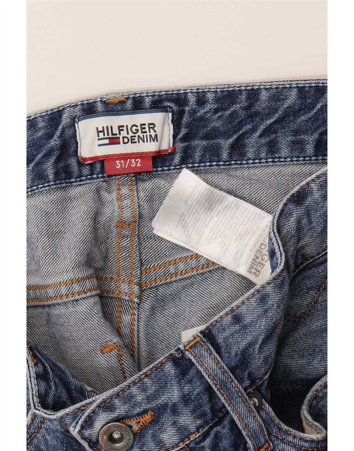 Blugi drepti pentru bărbați Tommy Hilfiger W31 L32 Bumbac albastru