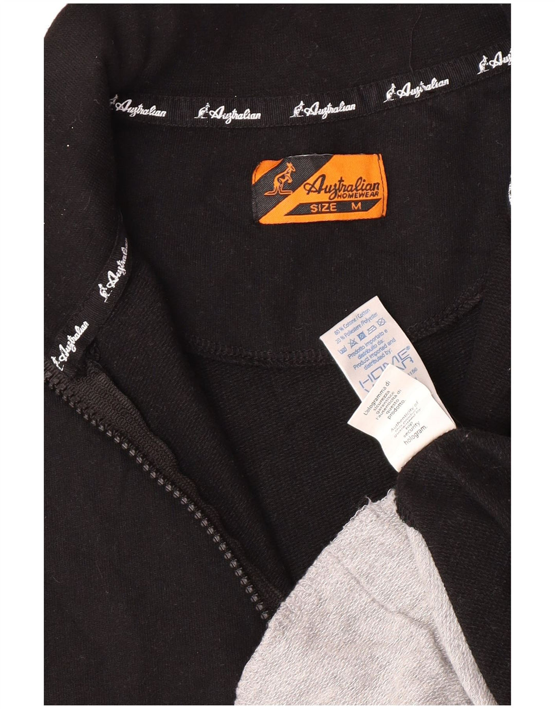 AUSTRALIAN L'ALPINA Jachetă de trening pentru femei UK 14 Medium Black