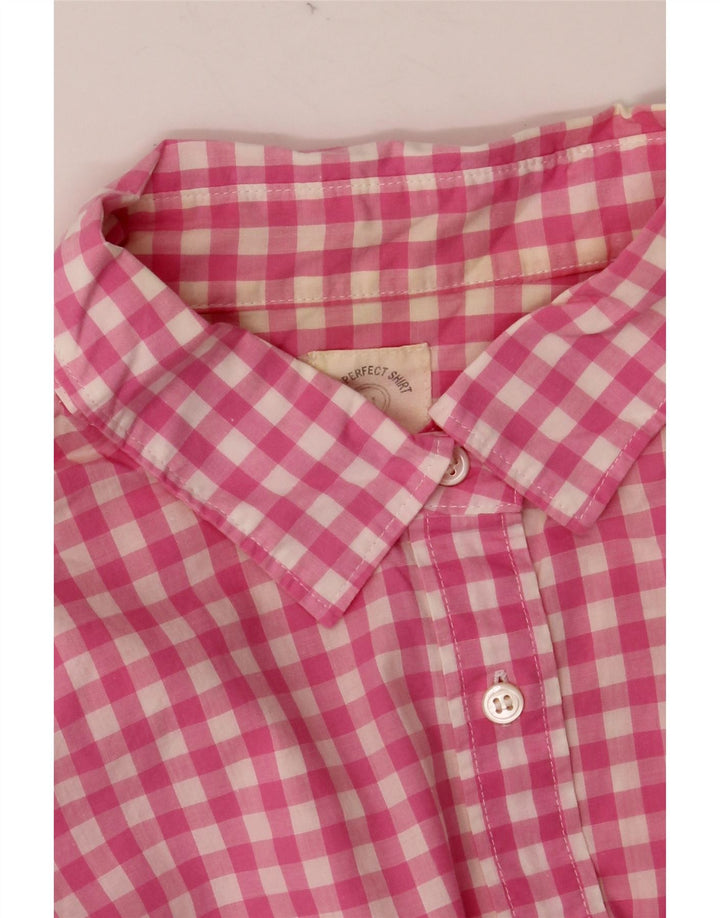 Cămașă pentru femei J. CREW UK 14 Medium Pink Gingham