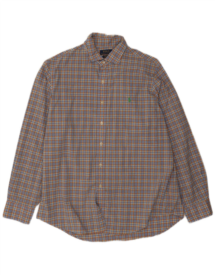 Cămașă Polo Ralph Lauren pentru bărbați XL, bumbac cu carouri multicolore