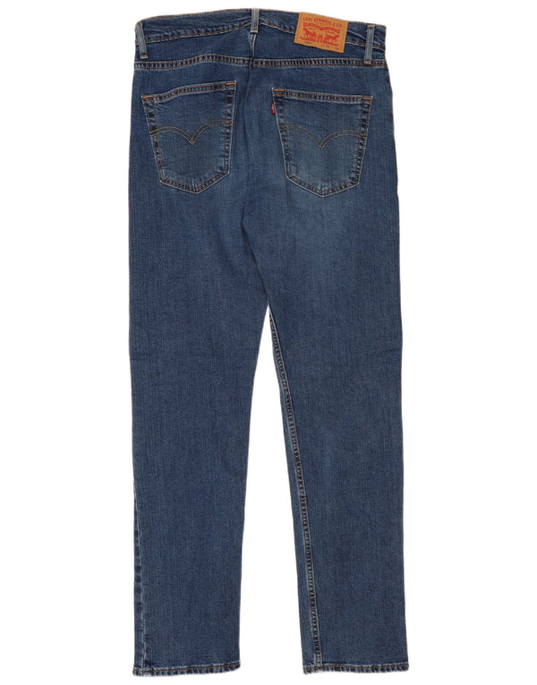Blugi conici pentru bărbați Levi's 502 W32 L32 Bumbac albastru