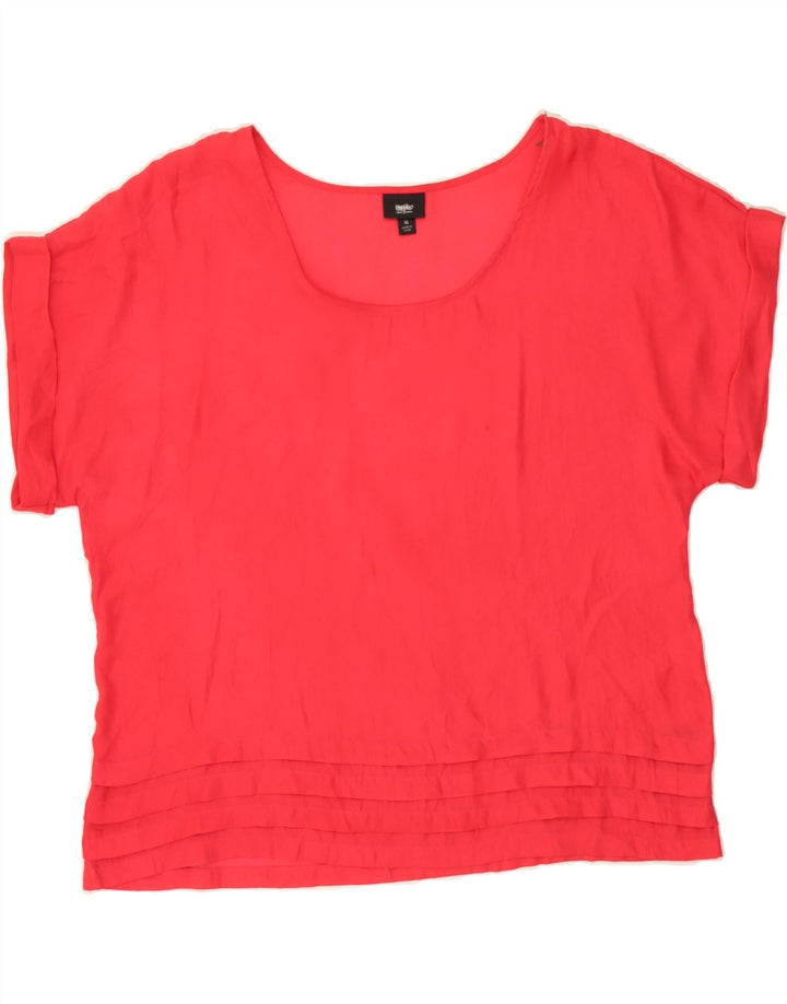 MOSSIMO Womens Blouse Top UK 18 XL Pink Polyester Vintage Mossimo and Second-Hand Mossimo from Messina Hembry 