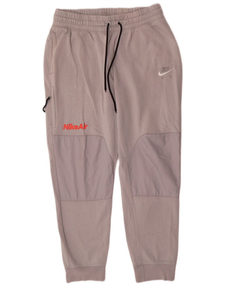 Pantaloni de trening Nike pentru bărbați Joggeri mari, gri, bumbac