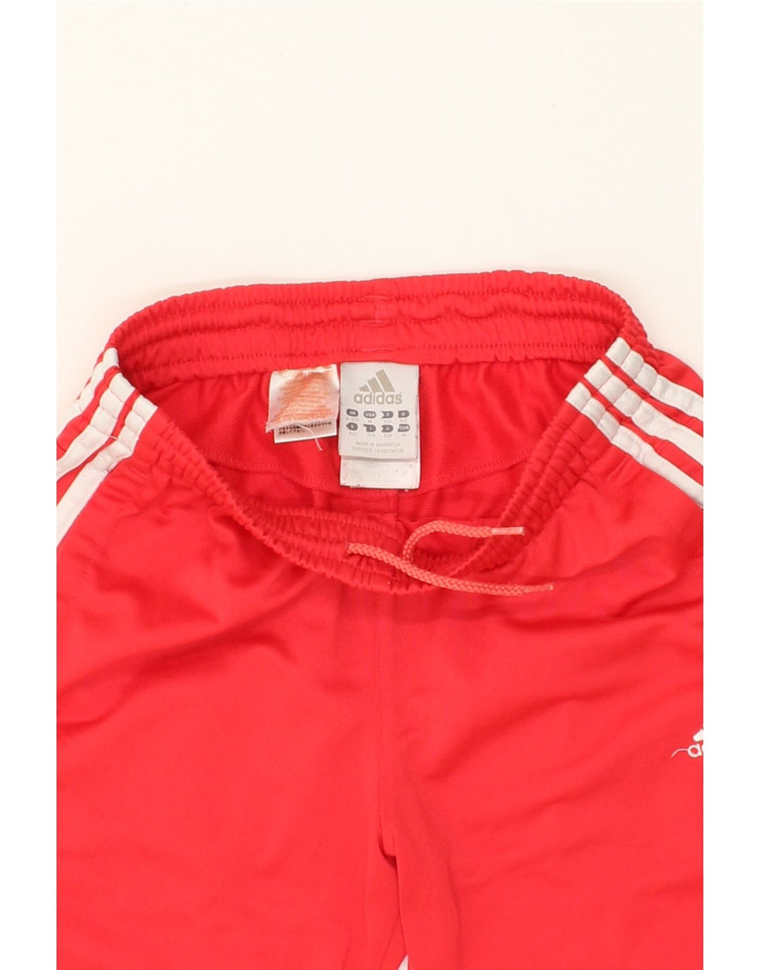 ADIDAS Boys Sport Shorts 11-12 Years Red Polyester Vintage Adidas and Second-Hand Adidas from Messina Hembry 
