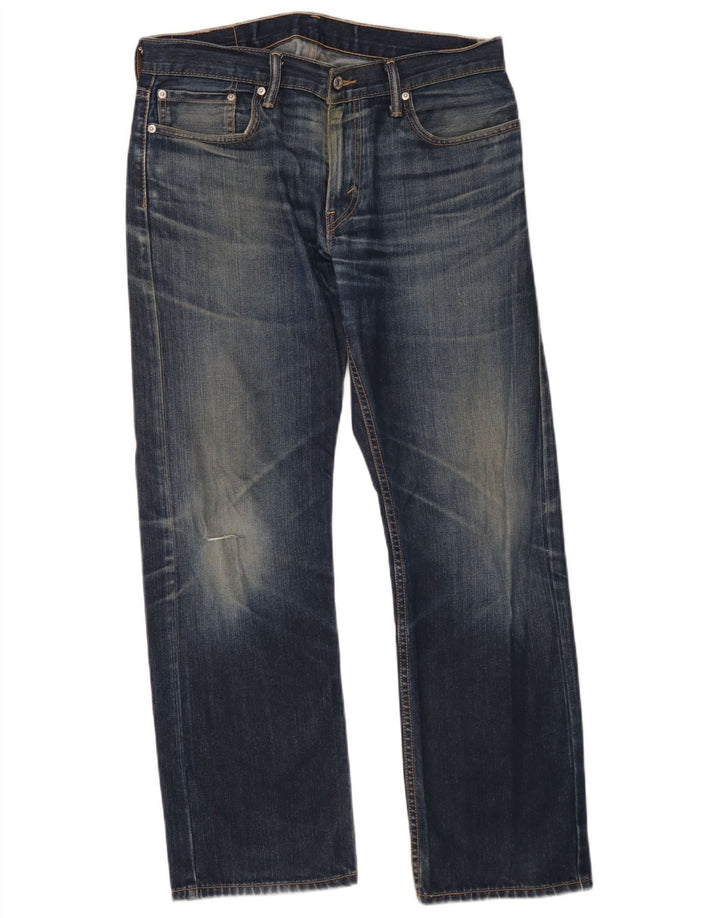 Blugi drepti pentru bărbați Levi's 514 W33 L30 bumbac bleumarin