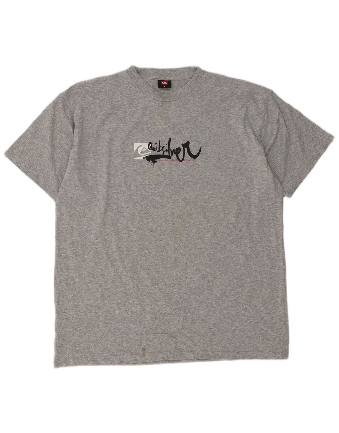 Tricou grafic Quiksilver pentru bărbați Top mare gri