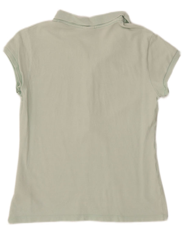 Tricou polo Nike pentru femei UK 18 XL, bumbac verde