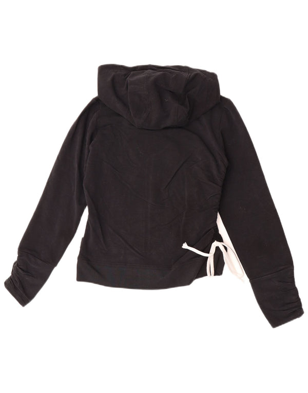 Pulover pentru femei Champion, cu fermoar, din bumbac negru, UK 10