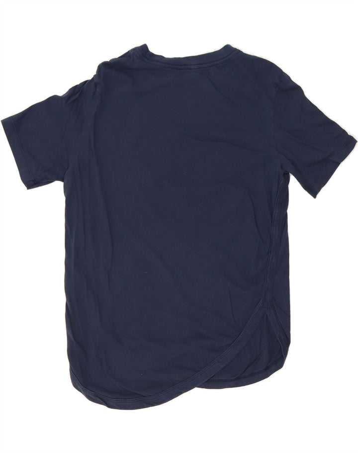 NIKE Mens T-Shirt Top XS Navy Blue Cotton Vintage Nike and Second-Hand Nike from Messina Hembry 