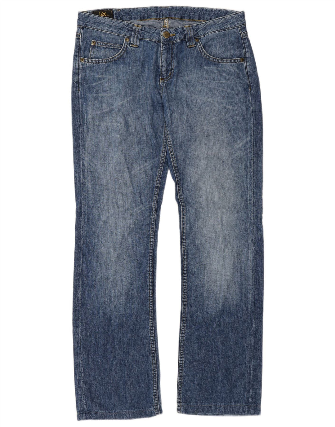 Blugi Lee Jinx Bootcut W30 L30, bumbac albastru
