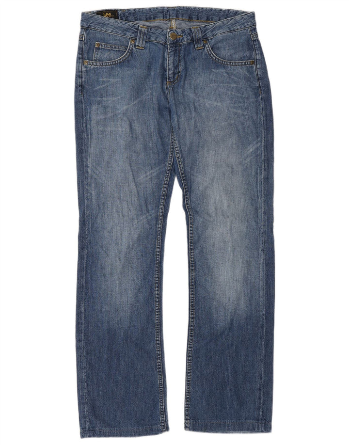 Blugi Lee Jinx Bootcut W30 L30, bumbac albastru