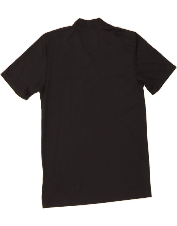 ADIDAS Mens Climalite Polo Shirt Small Black Polyester Vintage Adidas and Second-Hand Adidas from Messina Hembry 