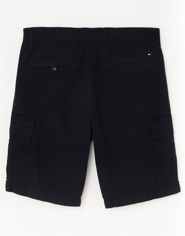 Pantaloni scurți cargo Tommy Hilfiger pentru bărbați W34 Large Bleumarin