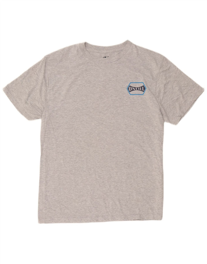 Tricou grafic O'Neill pentru bărbați, cu croiala modernă, mare, gri, bumbac
