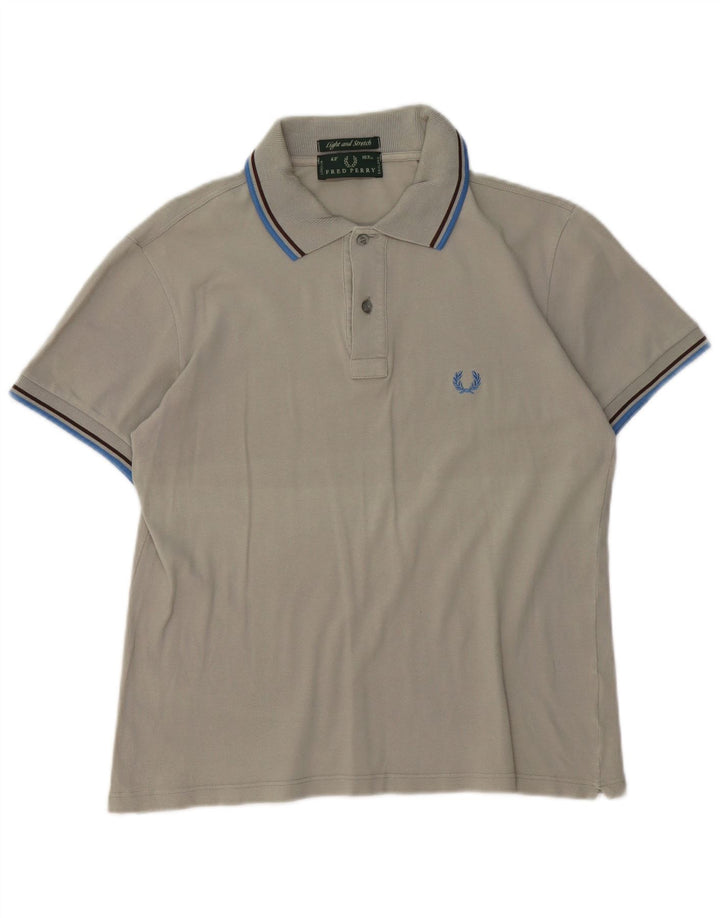 Tricou polo FRED PERRY pentru bărbați, gri mediu
