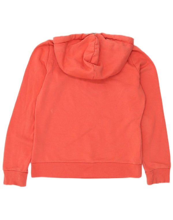 O'NEILL Pulover cu glugă cu grafic pentru femei UK 14 Bumbac portocaliu mediu