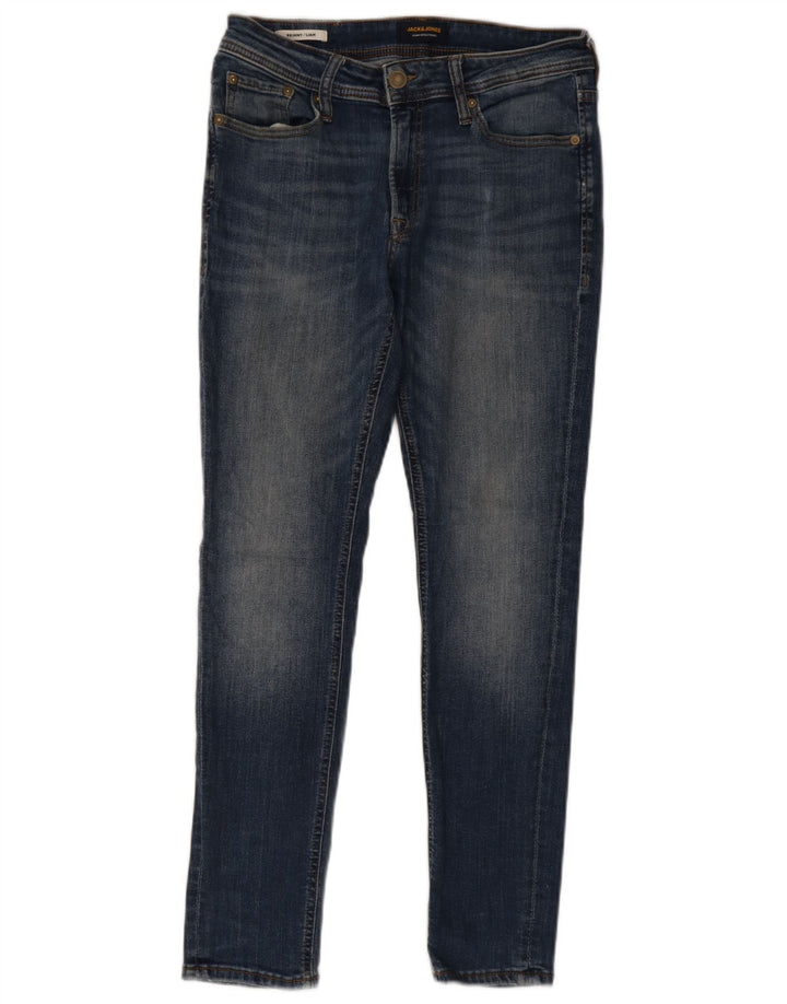 Blugi pentru bărbați Jack & Jones Liam Skinny W30 L30 albastru
