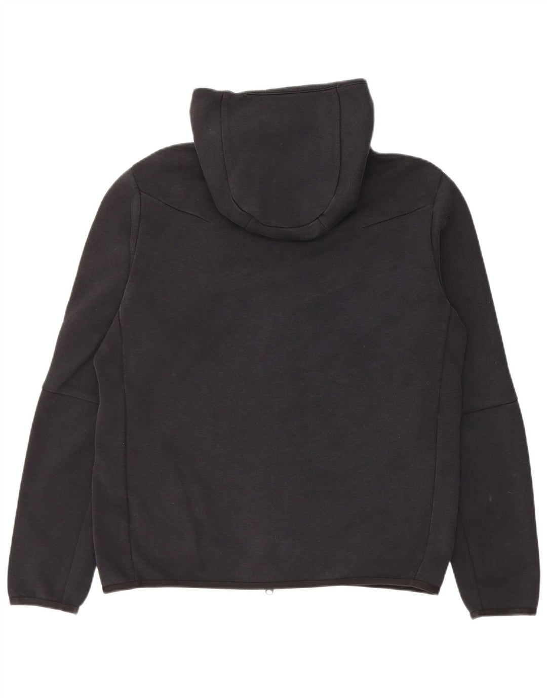 Pulover Nike pentru bărbați, cu fermoar, bumbac mediu negru