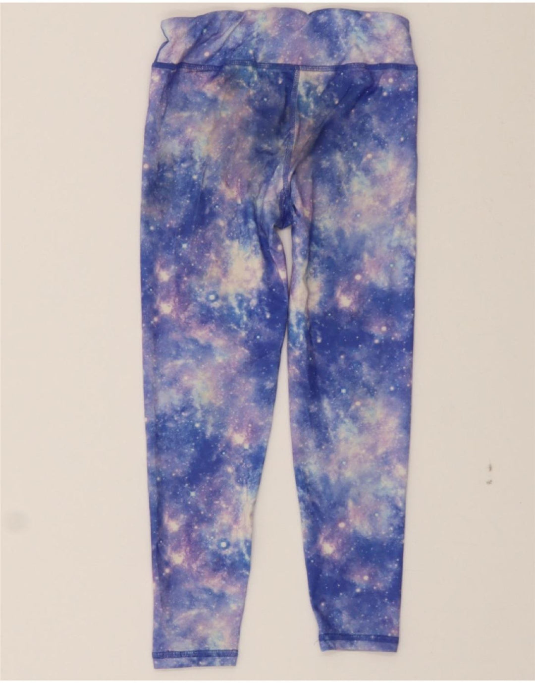 EDDIE BAUER Girls Leggings 7-8 Years Small Blue Spotted Polyester Vintage Eddie Bauer and Second-Hand Eddie Bauer from Messina Hembry 