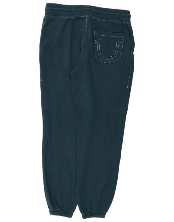 True Religion Pantaloni de trening pentru bărbați Pantaloni de jogging verde mediu