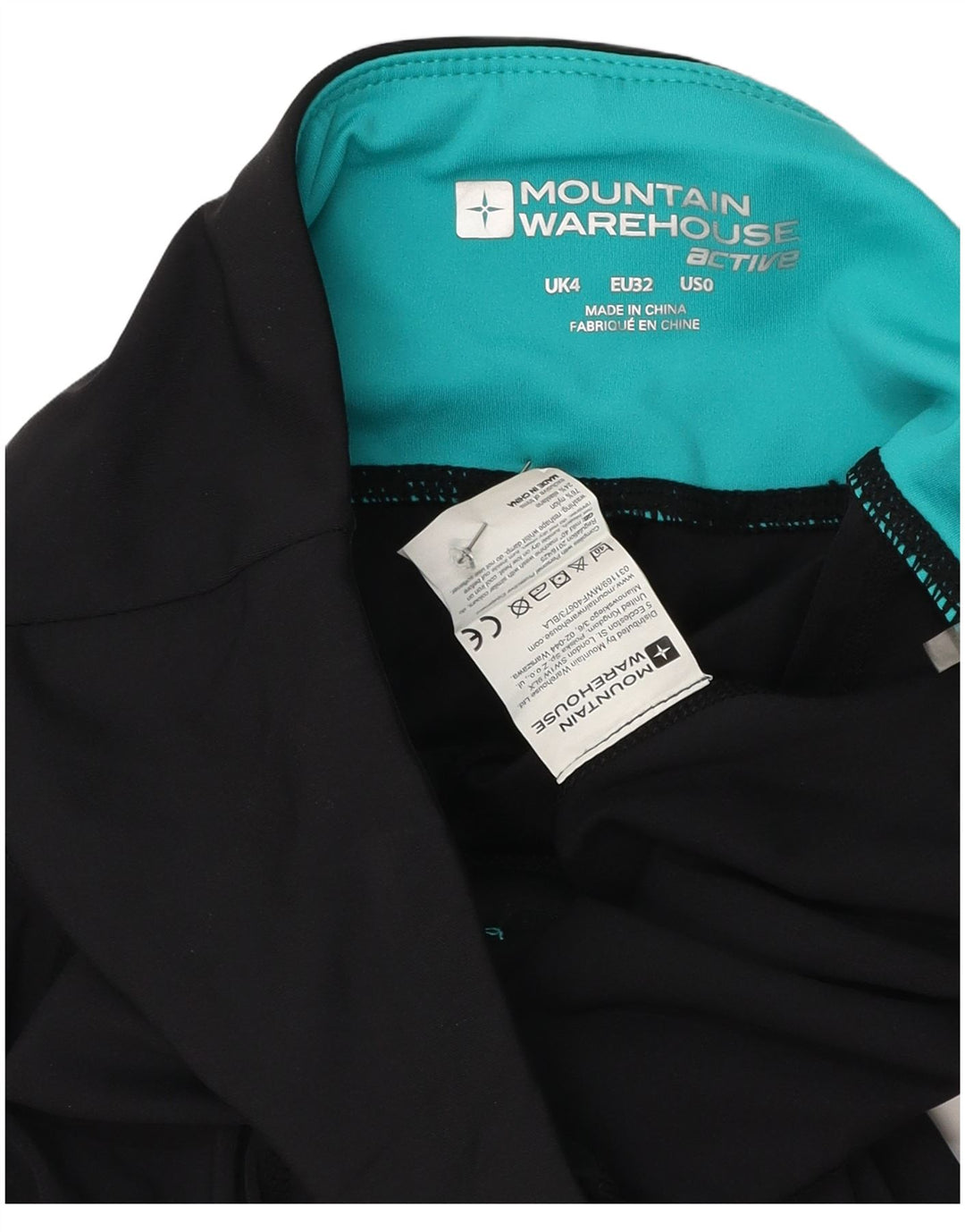 Leggings pentru femei Mountain Warehouse UK 4 XS Nylon negru