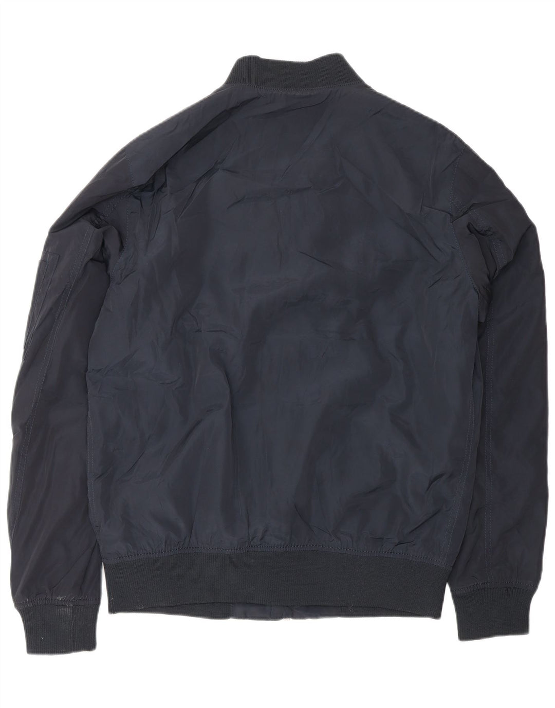 Bomber pentru bărbați ZARA UK 40 mare, albastru, poliester