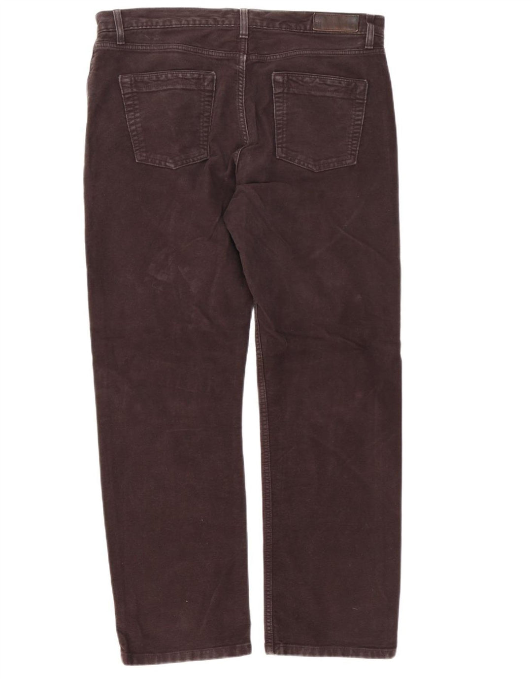 Pantaloni obișnuiți obișnuiți pentru bărbați Marks & Spencer W36 L31 bumbac maro