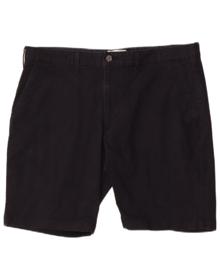 Pantaloni scurți chino pentru bărbați Marks & Spencer W36, mari, albastru, bumbac
