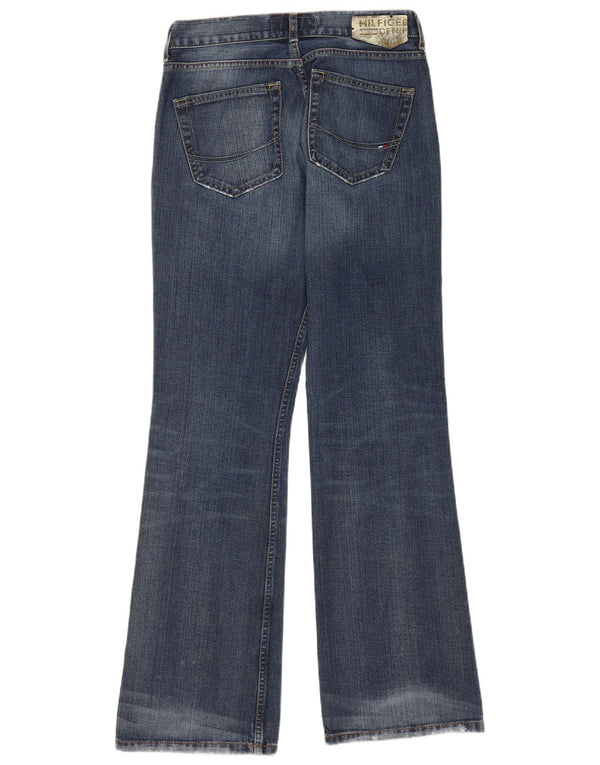 Blugi evazați hipster pentru femei Tommy Hilfiger L30 L34 Bumbac albastru