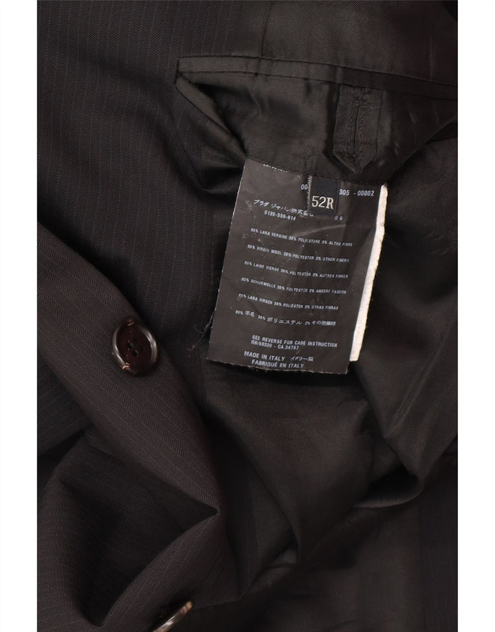 Costum pentru bărbați PRADA, 3 nasturi, 2 piese IT 52 XL W34 L30 Negru Clasic