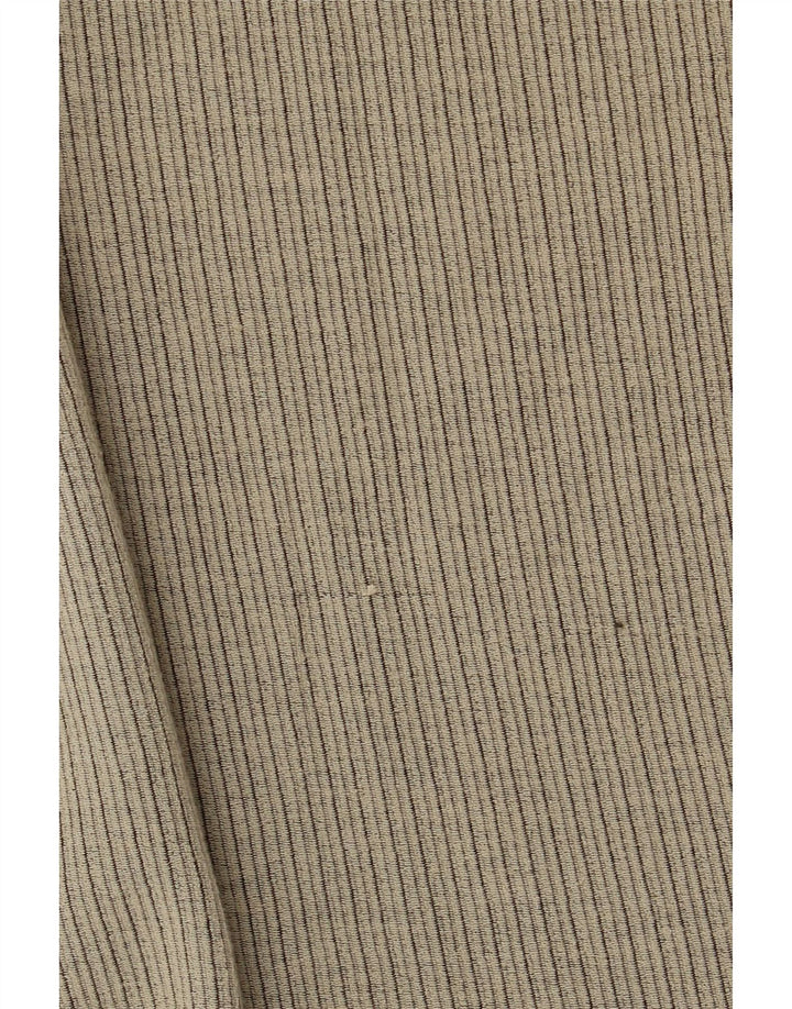 Tessitore Bărbați Tricou Top Large Gri Pinstripe