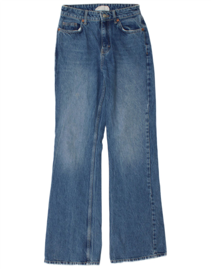 TOPSHOP Blugi Bootcut pentru Damă W26 L32 Bumbac Albastru