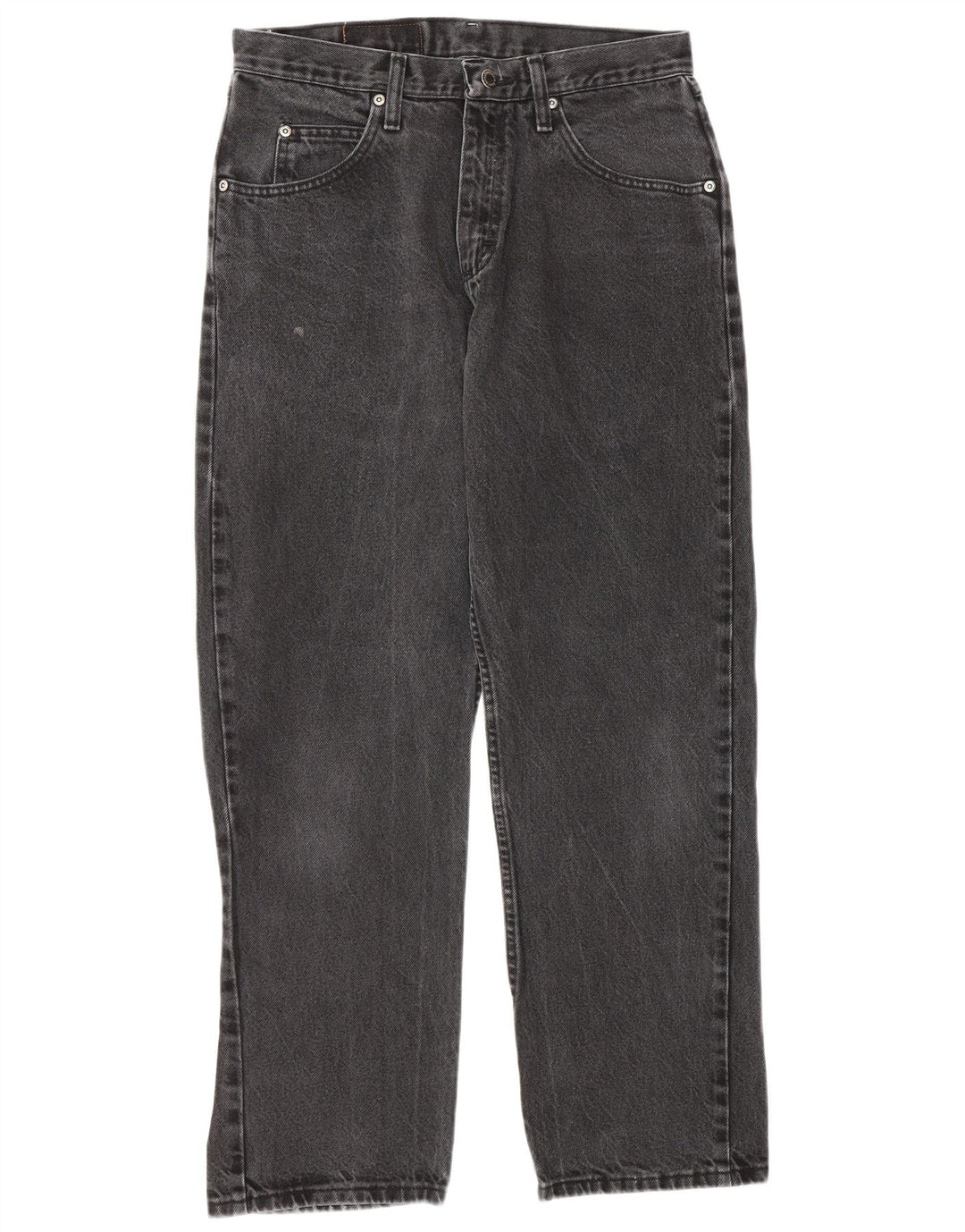 Blugi drepti pentru bărbați Wrangler W31 L30 bumbac gri