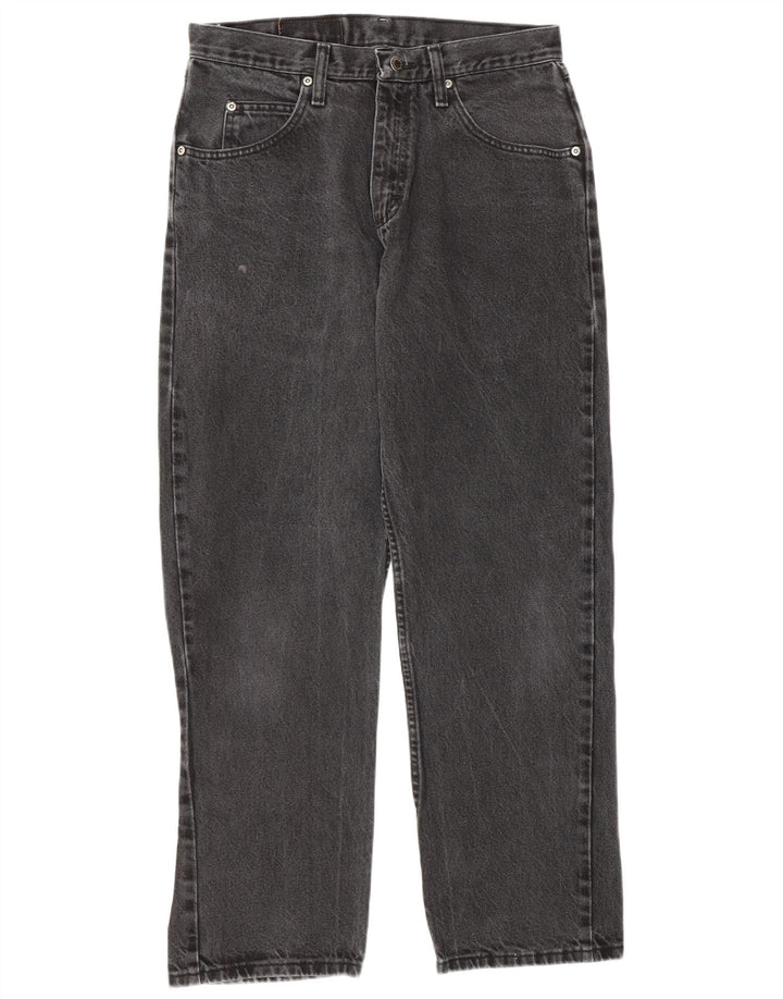 Blugi drepti pentru bărbați Wrangler W31 L30 bumbac gri