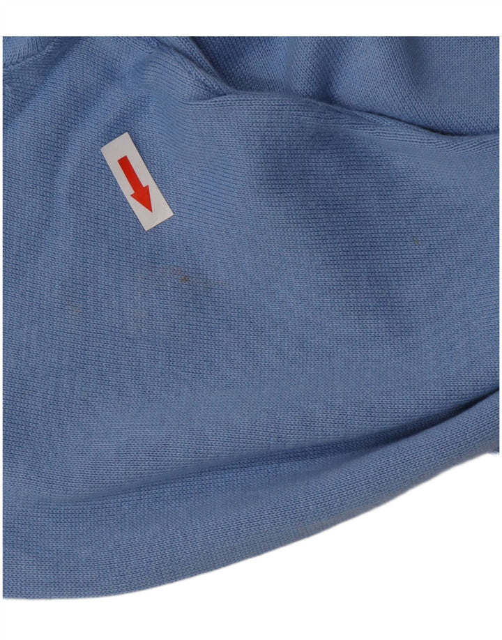 Pulover pentru bărbați TOMMY HILFIGER Pulover cu gât crew albastru mediu