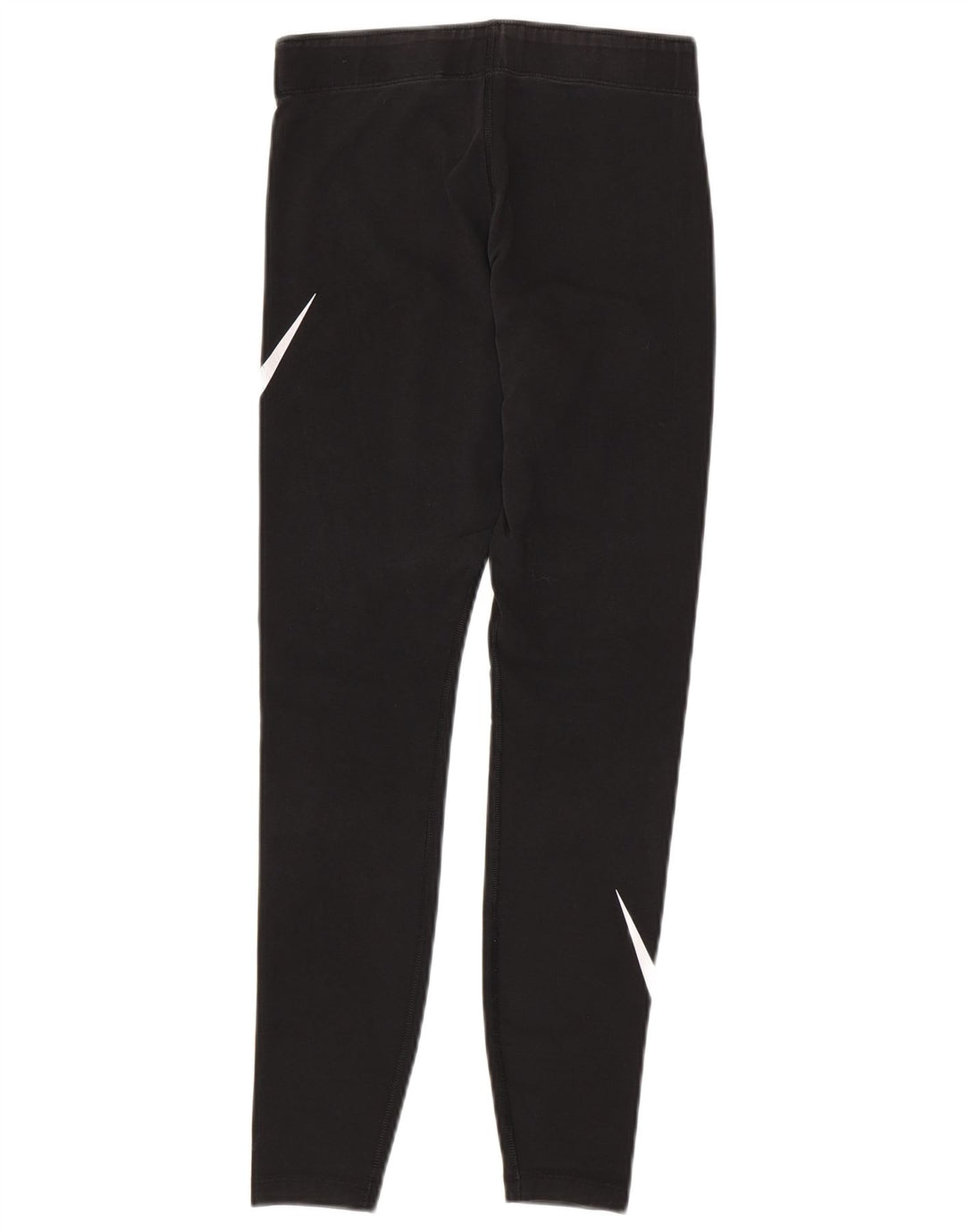 Leggings grafic NIKE pentru femei UK 8, bumbac negru mic