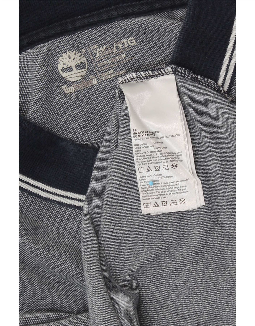 Tricou polo pentru bărbați Timberland 2XL, bumbac albastru
