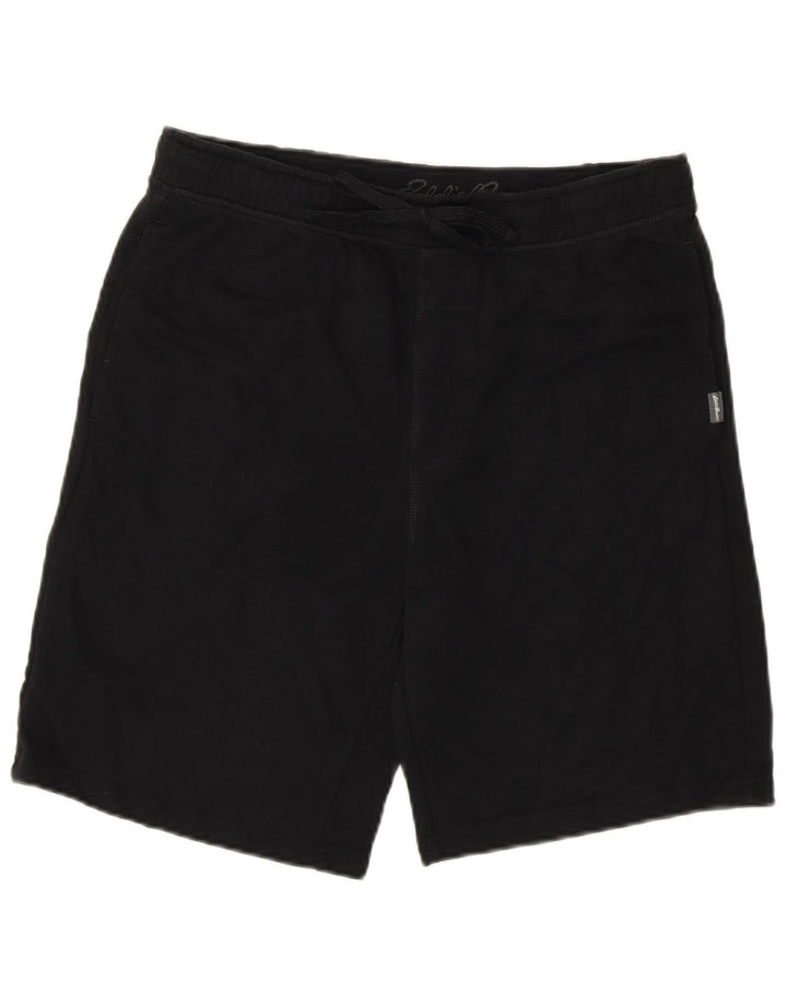 Pantaloni scurți sport pentru bărbați Eddie Bauer, bumbac mediu negru