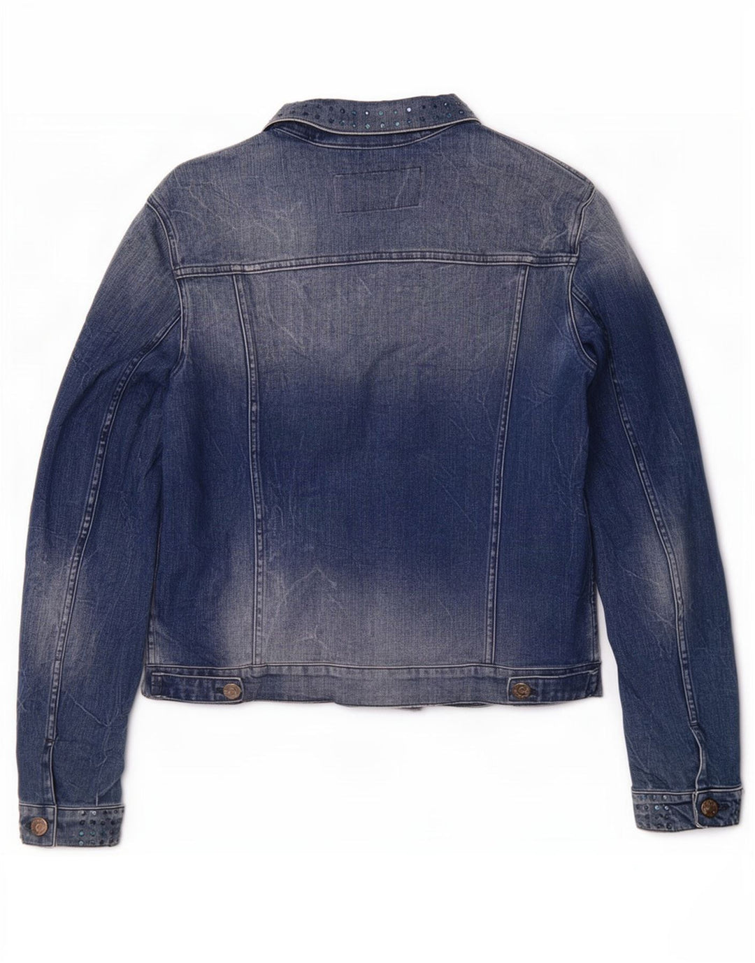 Jachetă de blugi pentru femei Replay UK 18 XL, bumbac albastru