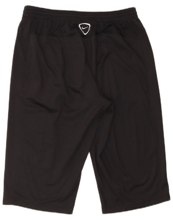 Pantaloni scurți sport Nike Dri Fit Bermuda pentru bărbați, poliester mediu negru