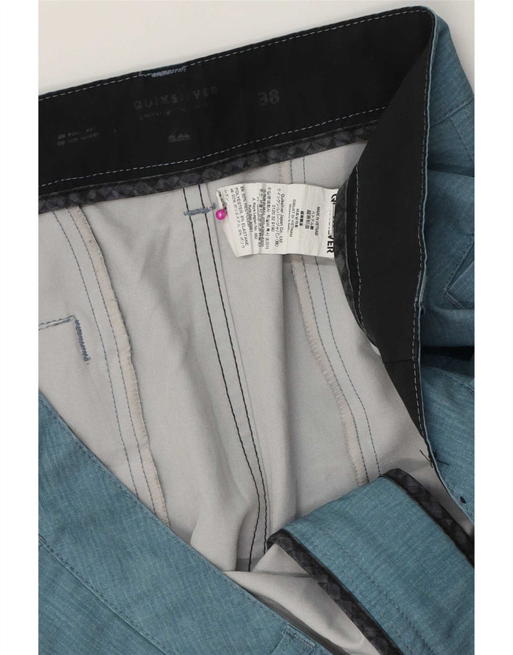 Pantaloni scurți chino pentru bărbați Quiksilver W38 XL poliester albastru
