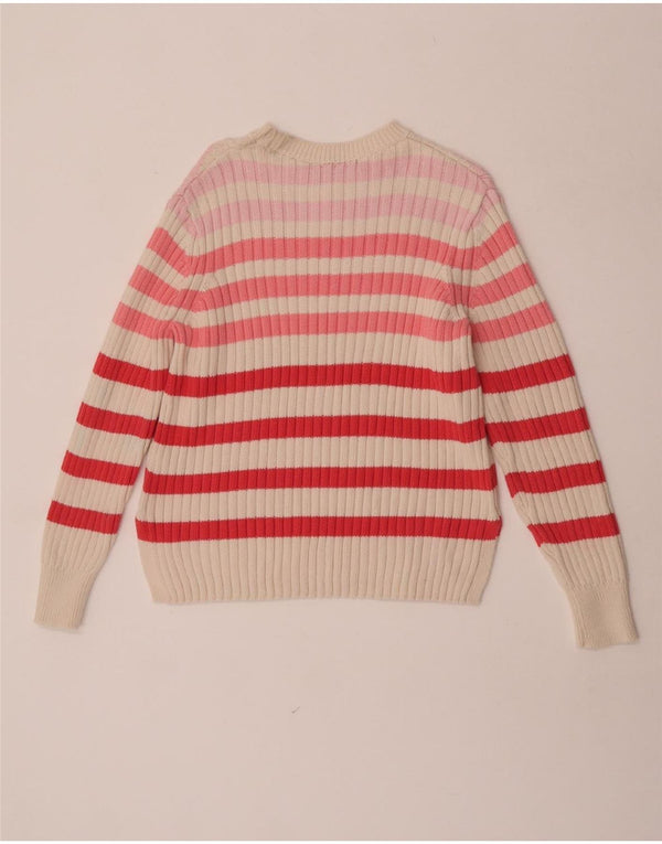 Pulover pentru femei Marks & Spencer cu decolteu cu barca UK 12 Medium Multicolor