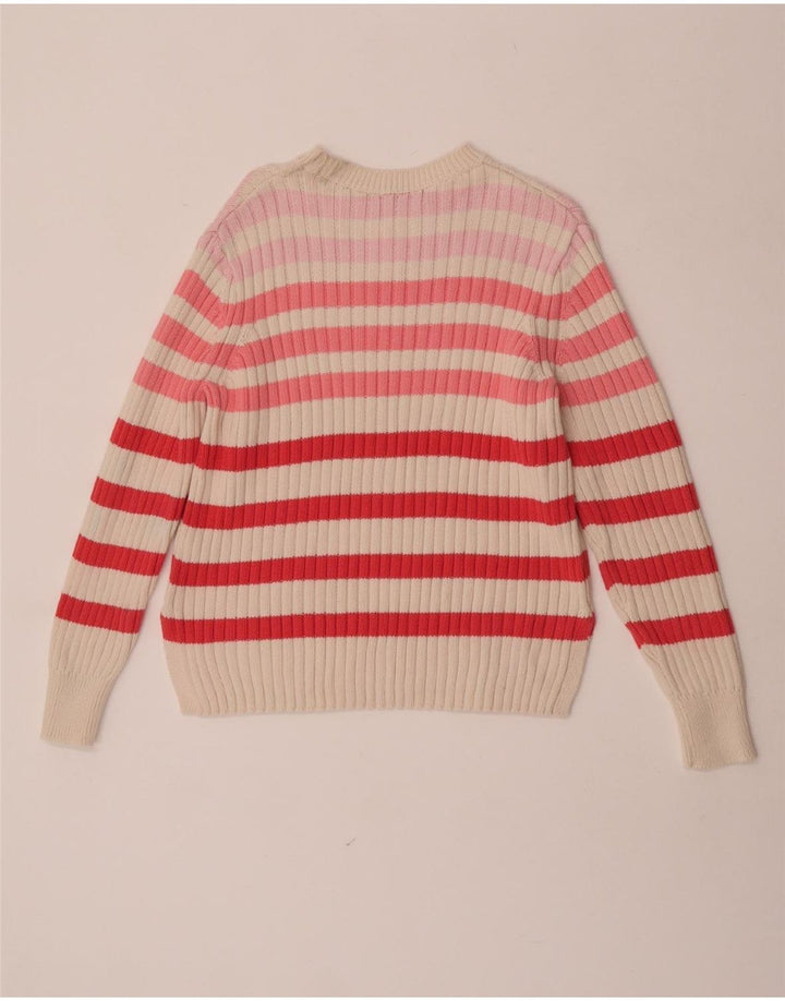 Pulover pentru femei Marks & Spencer cu decolteu cu barca UK 12 Medium Multicolor
