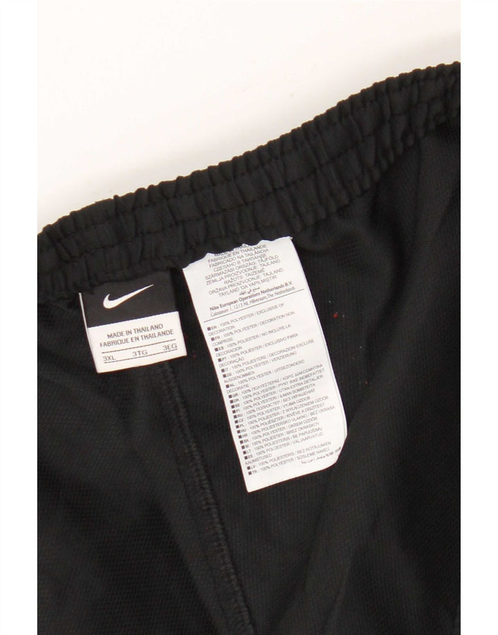 Pantaloni scurți sport Nike pentru bărbați 3XL, poliester negru