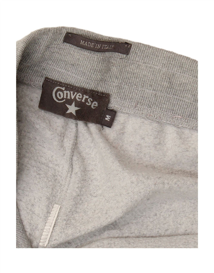 CONVERSE Womens Tracksuit Trousers Joggers UK 12 Medium  Grey
